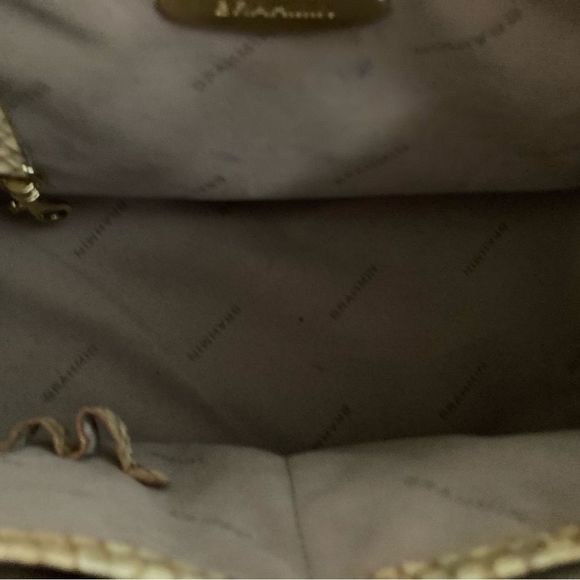 Brahmin Dome Satchel Snakeskin Embossed - Picture 9 of 11